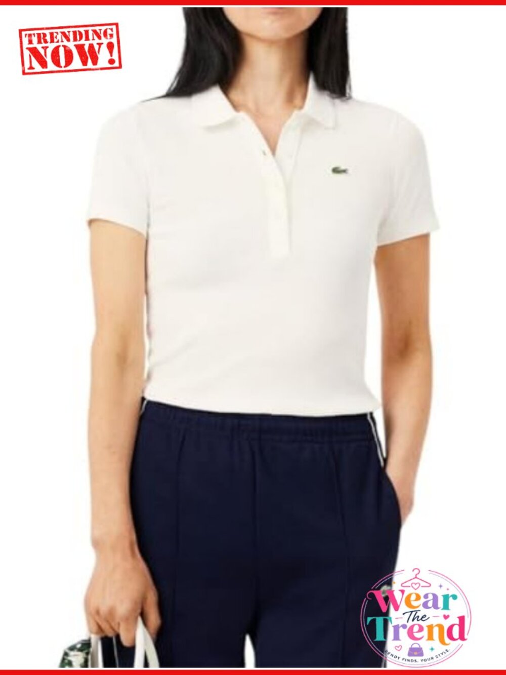 Slim Fit L.12.D Organic Cotton Ribbed Short Sleeve Polo Shirt